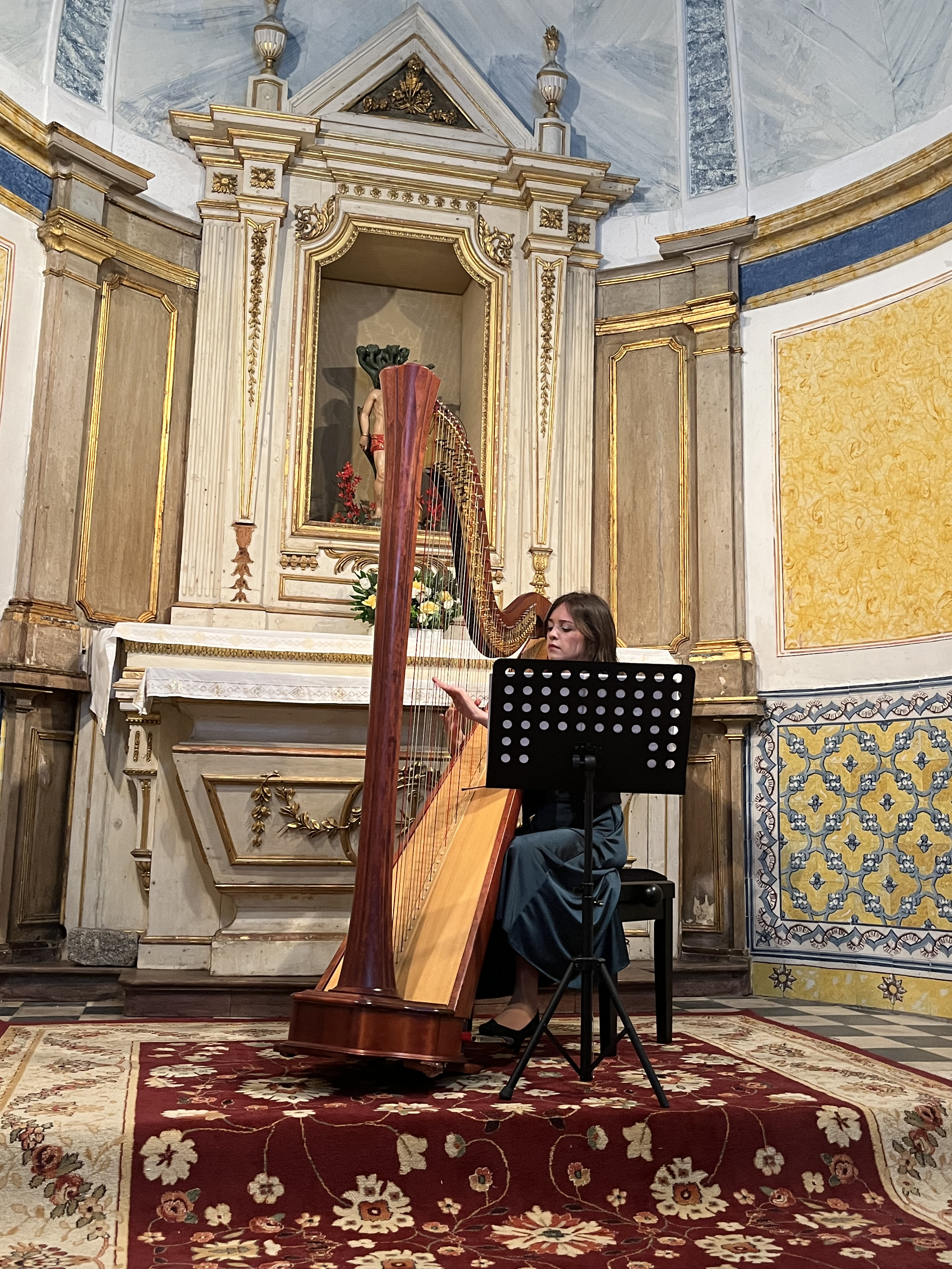 Foto do concerto - momento em palco